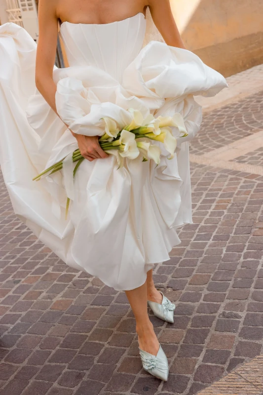 A Couture-Inspired Wedding for Ali and Bennett