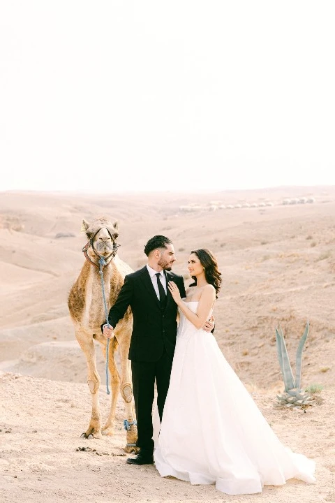A Desert Wedding for Cadence and Henry