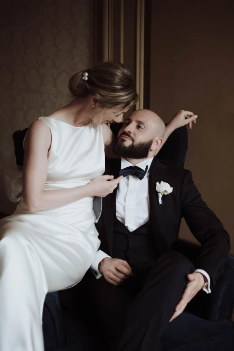 A Classic Wedding for Gaëlle and Federico