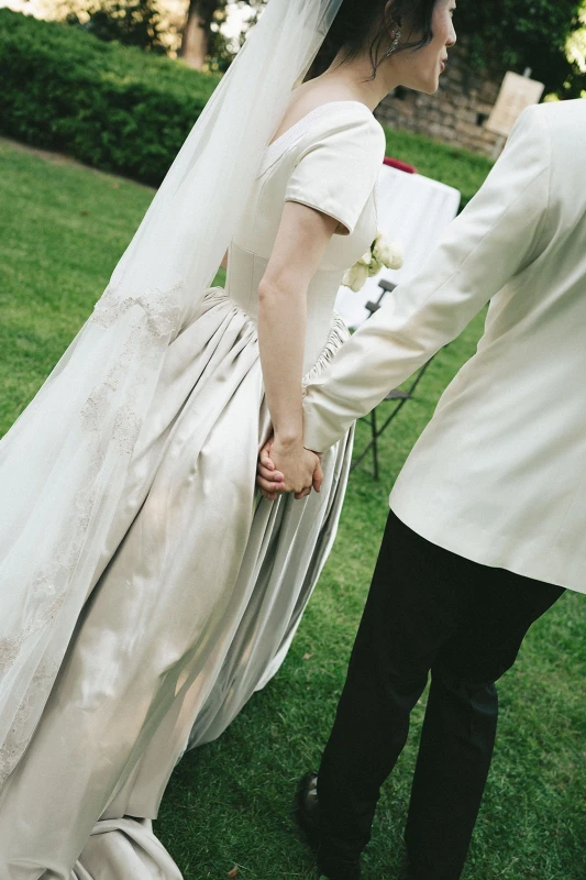 A Garden Wedding for Sarah and James