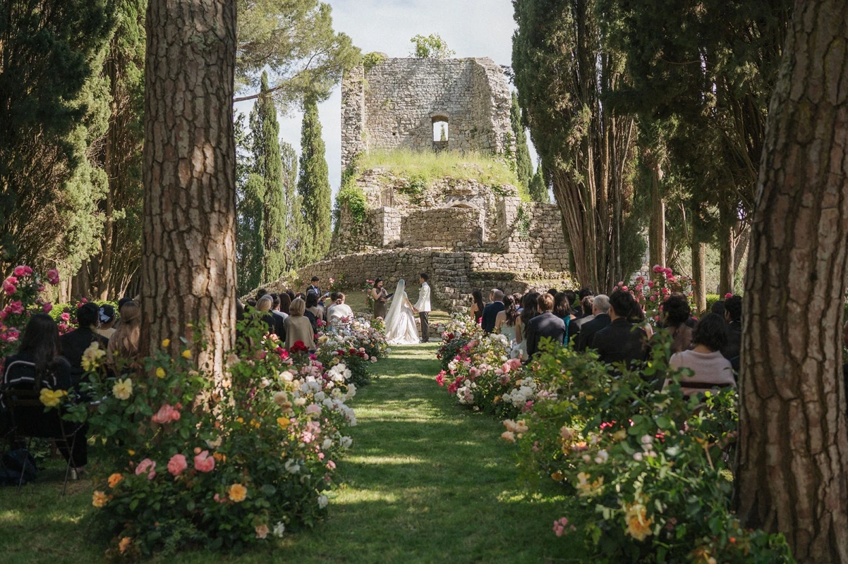A Garden Wedding for Sarah and James
