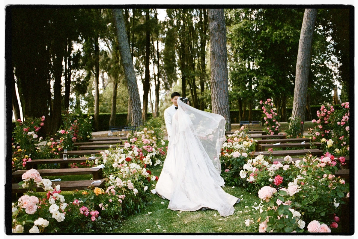 A Garden Wedding for Sarah and James