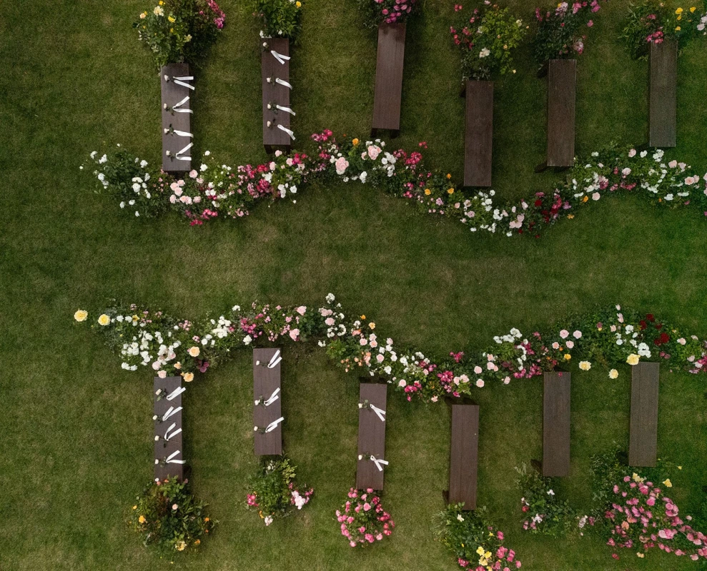 A Garden Wedding for Sarah and James