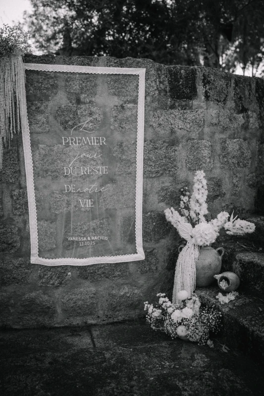 A Romantic Wedding for Vanessa and Rachid